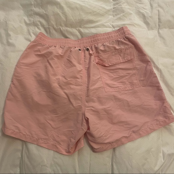 Pink Polo Swim Trunks - Picture 2 of 3